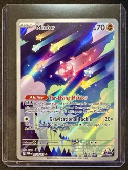The Pokemon Company Minior 201/182 Paradox Rift Illustration Rare Holo English … - Image 3