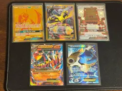 Pokemon Lot - Blastoise, Alakazam, Groudon, Tapu Koko Gold - Image 1