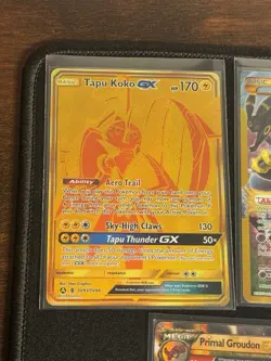 Pokemon Lot - Blastoise, Alakazam, Groudon, Tapu Koko Gold - Image 2