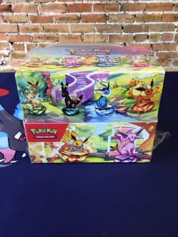Pokemon: Scarlet & Violet Prismatic Evolutions Mini Tin Display 8 Assorted Tins - Image 1