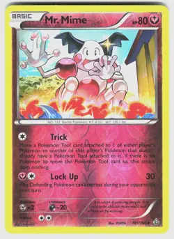 MR. MIME 101/160 UC PRIMAL CLASH POKEMON REVERSE HOLO NM/M - Image 1