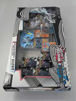 Pokemon Scarlet & Violet Black Bolt And White Flare UNova premium collection NEW - Image 2