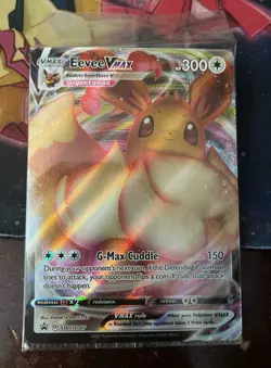 Pokemon TCG SWSH Black Star Promos Eevee VMAX SWSH087 Sealed NM - Image 1