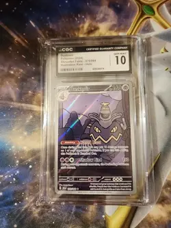 Pokemon Dusknoir 070/064 SV: Shrouded Fable IR Holo Gem 10 - Image 1