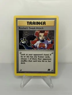 Rocket's Sneak Attack 72/82 Non-Holo Rare Team Rocket Pokemon TCG LP - Image 1