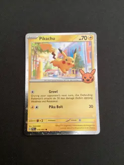 Pikachu 18/91 Cosmos Holo Pokemon TCG - Image 1