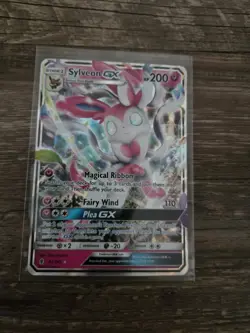 Sylveon GX 92/145 SM Guardians Rising Ultra Rare Holo Pokemon TCG 2017 - Image 1