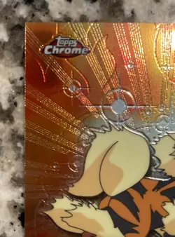 Pokemon Topps Chrome Arcanine #59 NM - Image 3