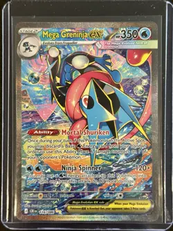 Mega Greninja EX 116/086 Special Illustration Rare Holo Full ArtENG Pokemon TCG - Image 3