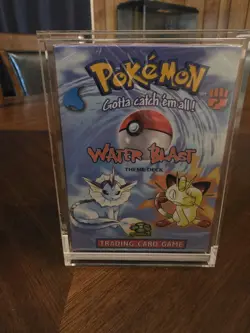 Pokemon Jungle Water Blast Theme Deck 1999 WOTC TCG Vintage - Factory SEALED!! - Image 1