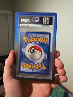 1999 POKEMON BASE SET UNLIMITED #6 GYARADOS-HOLO PSA 8 - Image 2