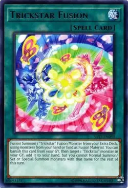 Trickstar Fusion - SAST-EN059 - Rare - Unlimited Edition - Moderately Played - Image 1