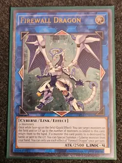 Yugioh Firewall Dragon OP16-EN002 Ultimate Rare NM - Image 1