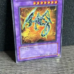 YUGIOH 1st Edition Humanoid Worm Drake LON-005 Labyrinth of Nightmare Common MP - Image 3
