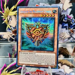 Yugioh Shield of the Millennium Dynasty MP25-EN078 Prismatic Secret Rare NM - Image 1