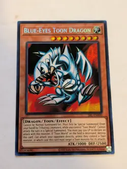 Blue Eyes Toon Dragon SRL-EN000 Spell Ruler - 25th Anniversary Edition - Image 1