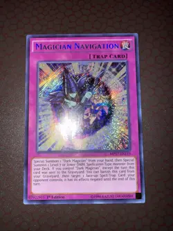 Yu-Gi-Oh! Magician Navigation -MP17-EN110 - Secret Rare- 1st Edition NM! - Image 1