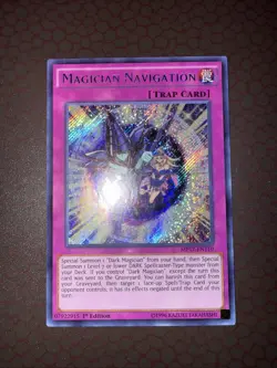 Yu-Gi-Oh! Magician Navigation -MP17-EN110 - Secret Rare- 1st Edition NM! - Image 2