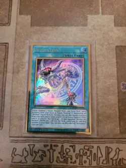 YUGIOH INVOCATION MGED-EN044 GOLD 1ST ED NM - Image 1