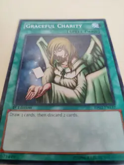 Graceful Charity BP02-EN137 Mosaic Rare 1st Edition LP/MP - Image 3