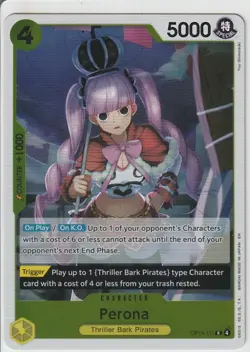 One Piece TCG | Perona OP14-111 The Azure Sea's Seven - Image 1