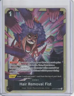 One Piece TCG | Hair Removal Fist Alt Art OP12-098 Premium Collection Vol. 5 - Image 1