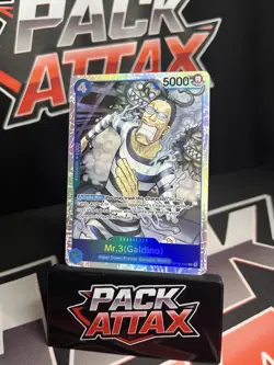 One Piece The Battle Of Time Mr.3(Galdino) OP16-056 SR Foil - Image 1