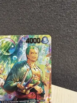 Roronoa Zoro (SP) PRB02-006 - The Azure Sea’s Seven (OP14) - One Piece English - Image 5