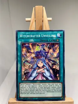 Witchcrafter Unveiling - 1st Edition MP21-EN080 - NM - YuGiOh - Image 1