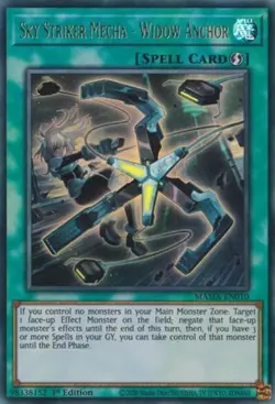 Sky Striker Mecha - Widow Anchor - 1st Edition Magnificent Mavens NM YuGiOh - Image 1