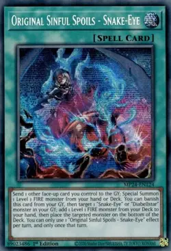 Original Sinful Spoils - Snake-E 25th Anniversary Tin: Dueling Mirrors NM YuGiOh - Image 1