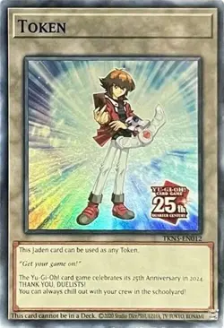 Token: Jaden - Unlimited Rage of the Abyss NM YuGiOh - Image 1