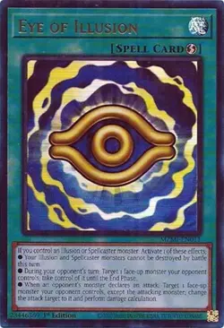 Eye of Illusion - 1st Edition Maze of Millennia LP YuGiOh - Image 1