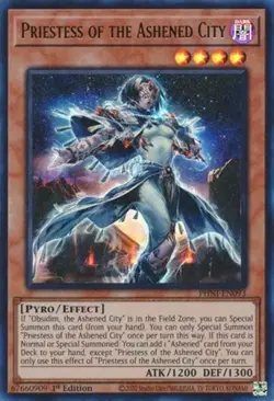 Priestess of the Ashened City - 1st Edition Phantom Nightmare NM YuGiOh - Image 1