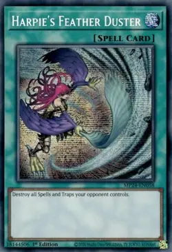 Harpie's Feather Duster (Alterna 25th Anniversary Tin: Dueling Mirrors LP YuGiOh - Image 1