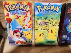 VHS Pokemon, Yu-Gi-Oh!, and new Lebron Space Jam Boxes Auction #74V - Image 2