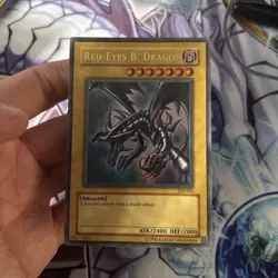 (EF) Yugioh Red-Eyes Black Dragon SDJ-001 Unlimited Edition Holo Yu-Gi-Oh! LP - Image 3