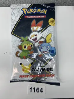 Pokemon First Partner Pack Galar - 25th Anniversary Oversized Card Booster Pack - Image 1