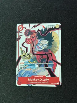 Monkey D. Luffy 2025 One Piece 3rd Anniversary Tournament 3 Brothers Pack Promos - Image 1