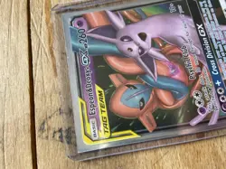 Espeon & Deoxys GX 72/236 Pokemon Unified Minds Holo Full Art Card - Image 2