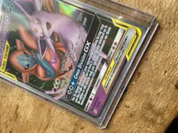 Espeon & Deoxys GX 72/236 Pokemon Unified Minds Holo Full Art Card - Image 3