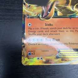Pokemon Charizard EX 11/106 Flashfire Ultra Rare Holo Card - Image 5