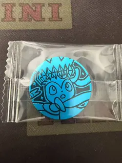 POKEMON CARD OFFICIAL COIN Terastal Sylveon Blue Chinese LIMITTED - Image 1