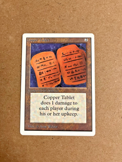 MTG Unlimited Copper Tablet - Image 1