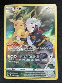 Pokemon TCG Pikachu TG05/TG30 Trainer Gallery Verlorener Ursprung Deutsch NM - Image 1