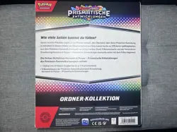 Pokemon Ordner Kollektion Karmesin & Purpur Prismatische Entwicklung neu OVP DE - Image 2
