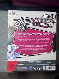 Pokemon TCG Karmesin & Purpur Weiße Flammen Ordner Kollektion Neu OVP Deutsch - Image 2