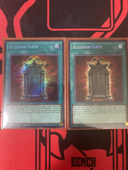 YuGiOh 2x Illusion Gate MZMU-EN023 Maze of Muertos 1st Edition NM - Image 1