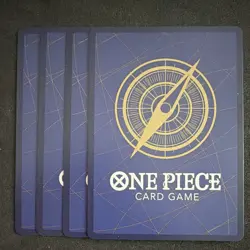 Playset Bandai One Piece TCG Nico Robin EB03-055 SR Yellow English x4 - Image 2