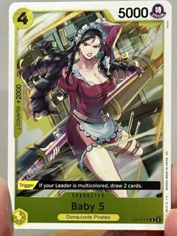 Baby 5 OP12-112 Foil Legacy of the Master One Piece TCG - English NM - Image 1